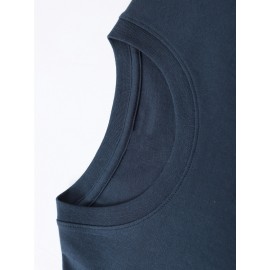 Simple and stylish E-letter printed men's round neck short sleeved T-shirt, comfortable and breathable casual sports top suitable for spring and summer vacation leisure