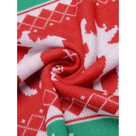 Men's Slim Fit Turtleneck Sweater - Casual Solid Color Knit Pullover for Fall/Winter, Polyester Blend, Best for Christmas