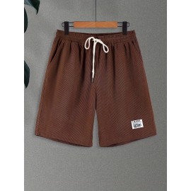 Fashionable Men's Summer Drawstring Casual Sports Loose Shorts, Suitable For Outdoor Sports, Comfortable And Versatile