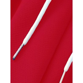 Men's Stripes Decor Sports Shorts With Drawstrings, Elastic Waist Quick-drying Shorts For Summer Daily Outdoor Basketball Sport